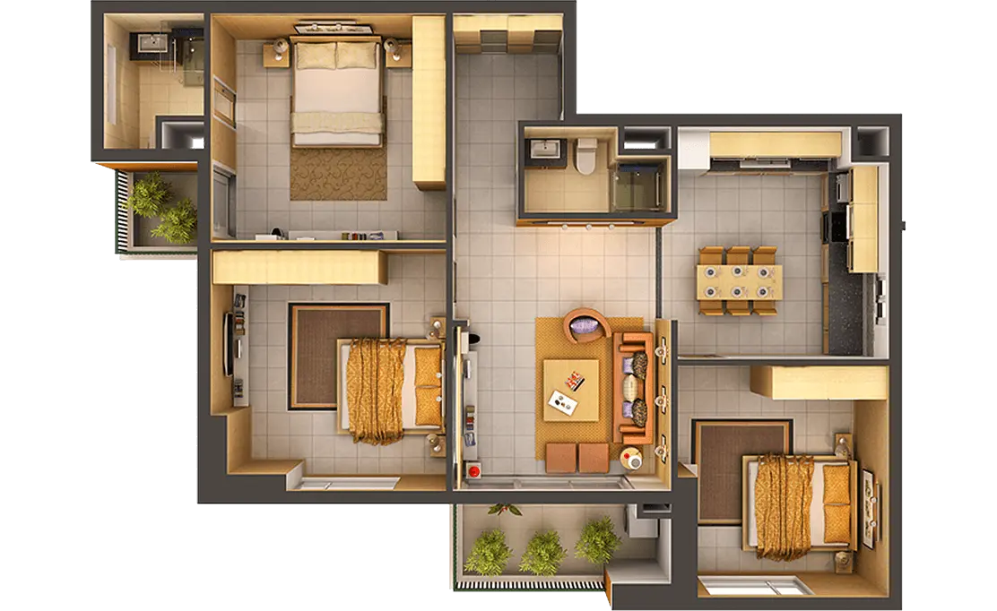 Floor Plan Rendering